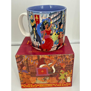Vintage Walt Disney The Hunchback of Notre Dame Collectible Coffee Mug and Box